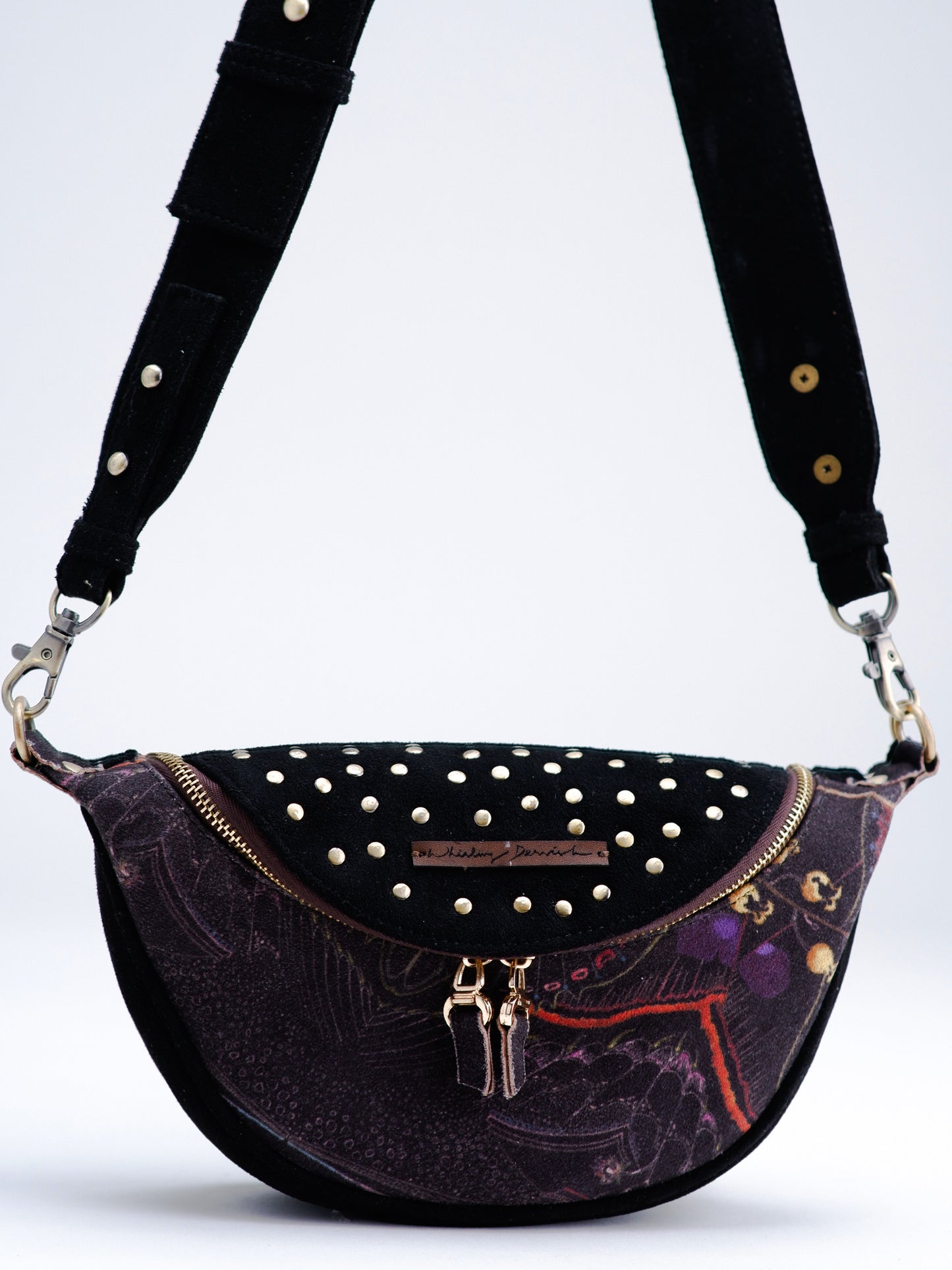 Black Japanese Fanny Bag