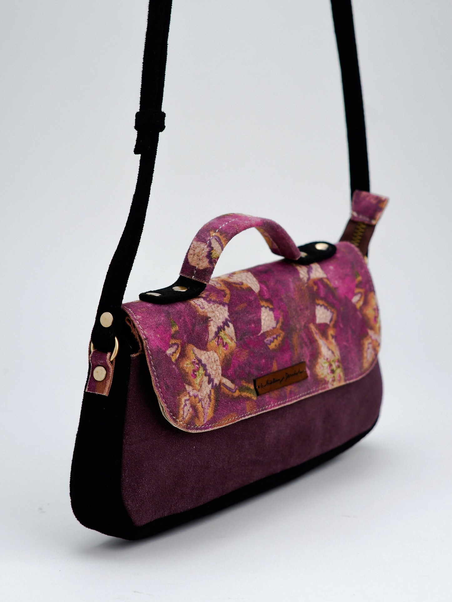 Wine Print Print Long Bag