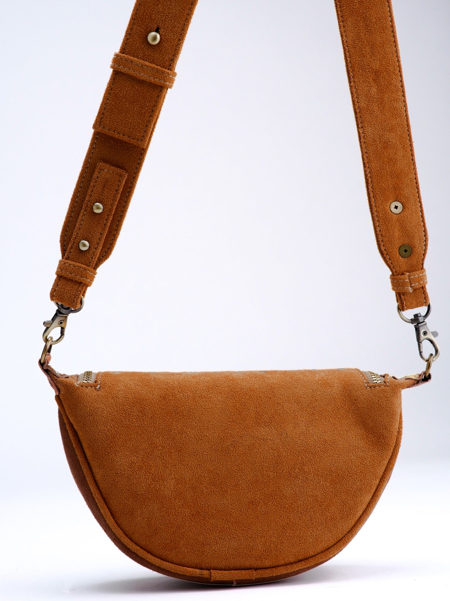 Brown Floral Fanny Bag