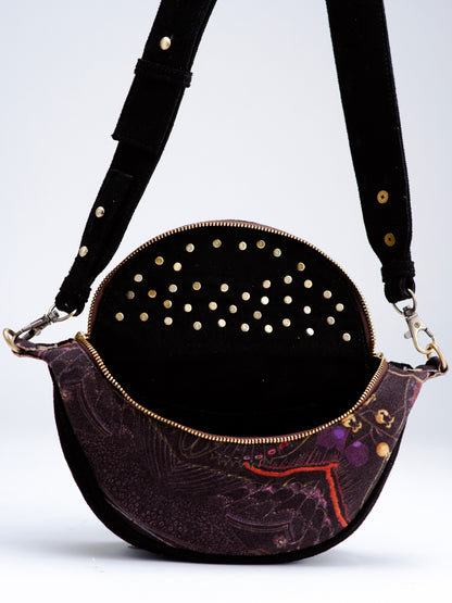 Black Japanese Fanny Bag