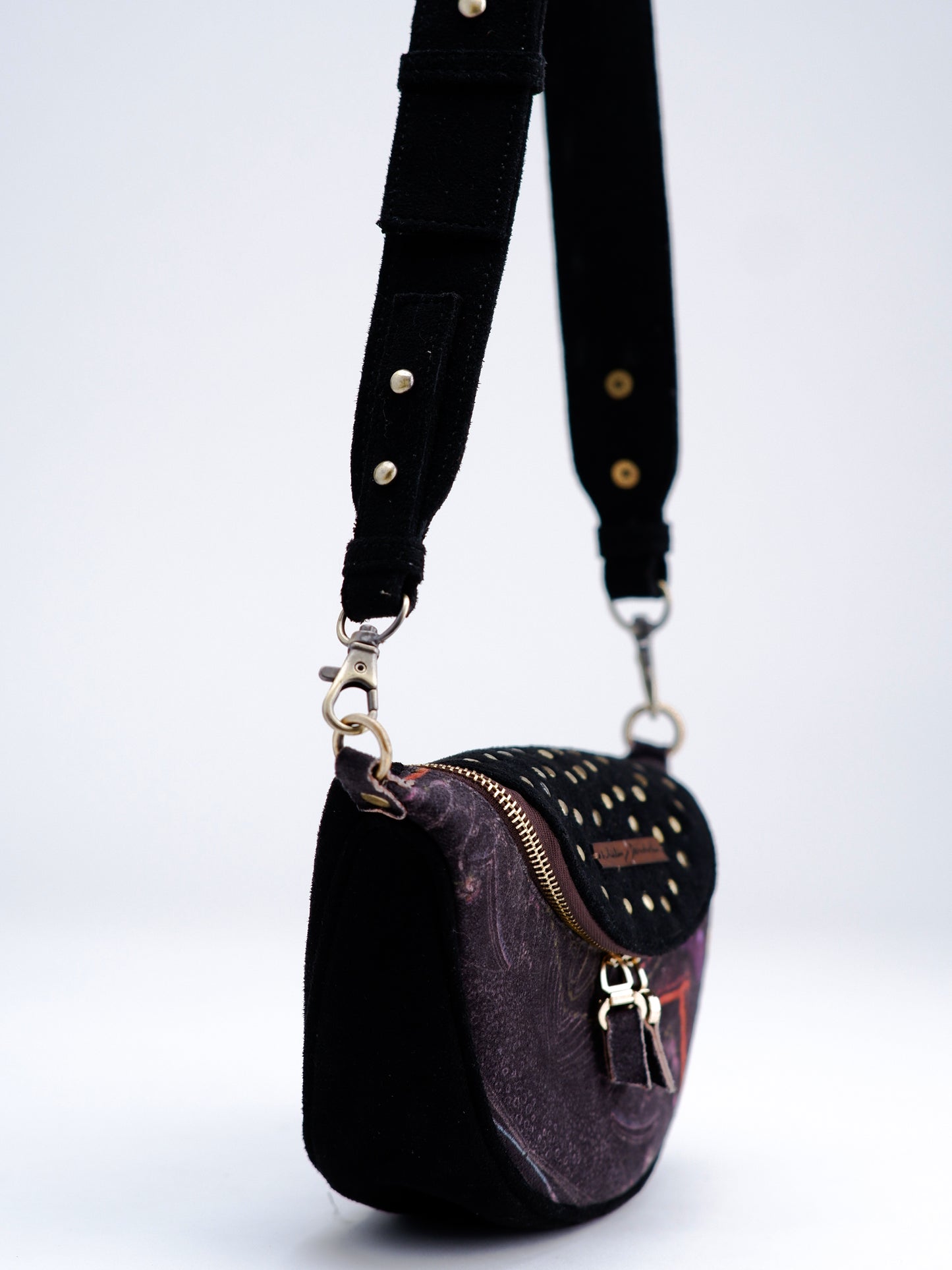 Black Japanese Fanny Bag