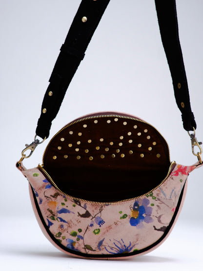 Light Pink Floral Fanny Bag