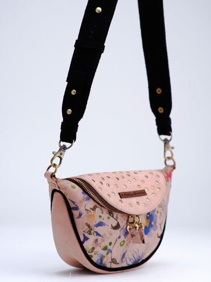 Light Pink Floral Fanny Bag