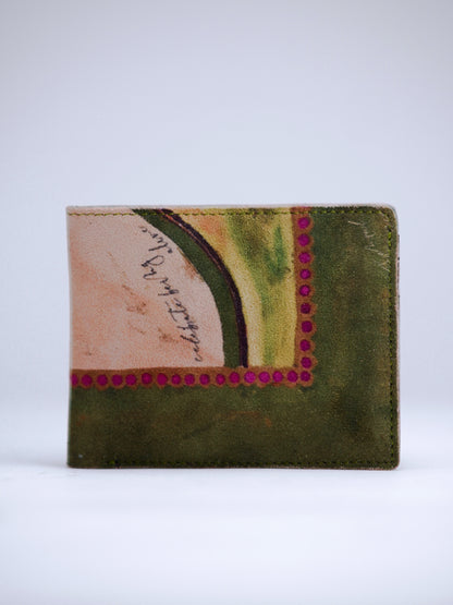 Green Card Print Wallet