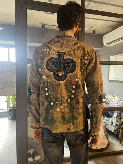 Sacred Clover Eye Patch Jacket