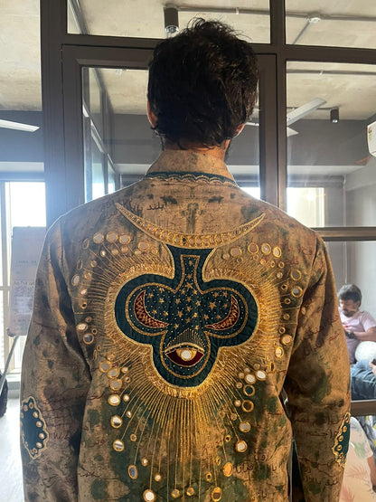 Sacred Clover Eye Patch Jacket